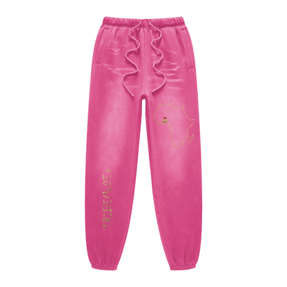 Sunfade Fleeced Sweatpants - Tribemodeplus