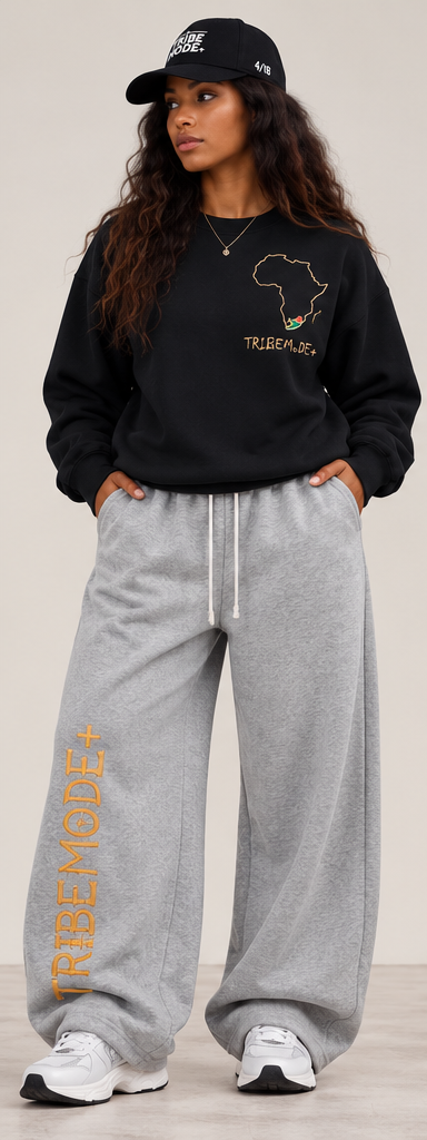 South Africa Drop Shoulder Sweatshirt — Heavyweight