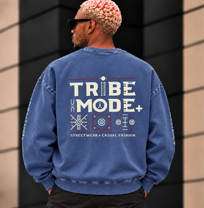 Nigeria Oversized Sweatshirt — Snow Washed