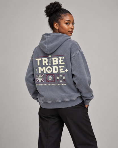 Kenya Oversized Hoodie — Snow Wash Fleece