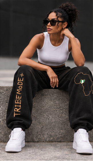 Nigeria Sweatpants — Sunfade Fleeced