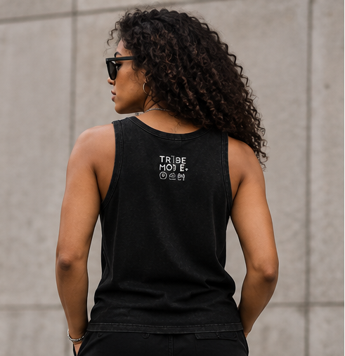 Nigeria Tank Top — Snow Washed