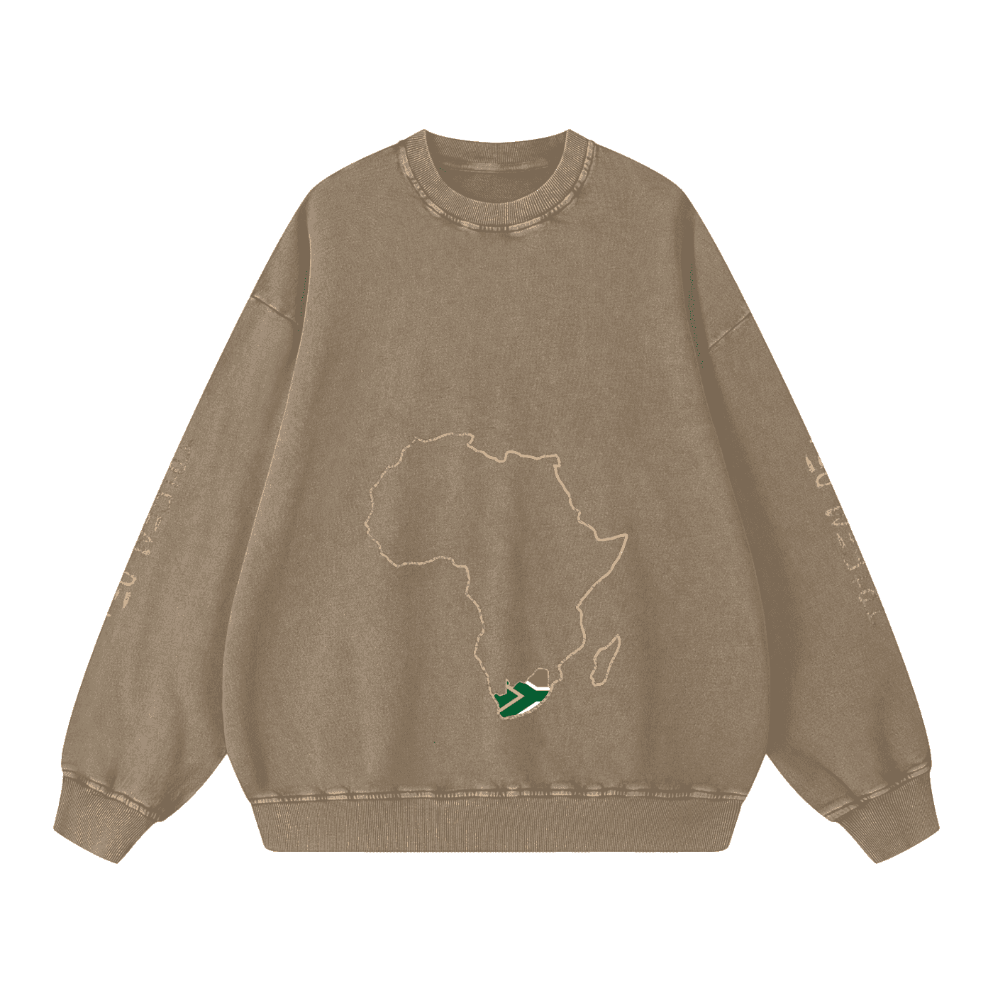 Snow Washed Oversized Sweatshirt - Tribemodeplus