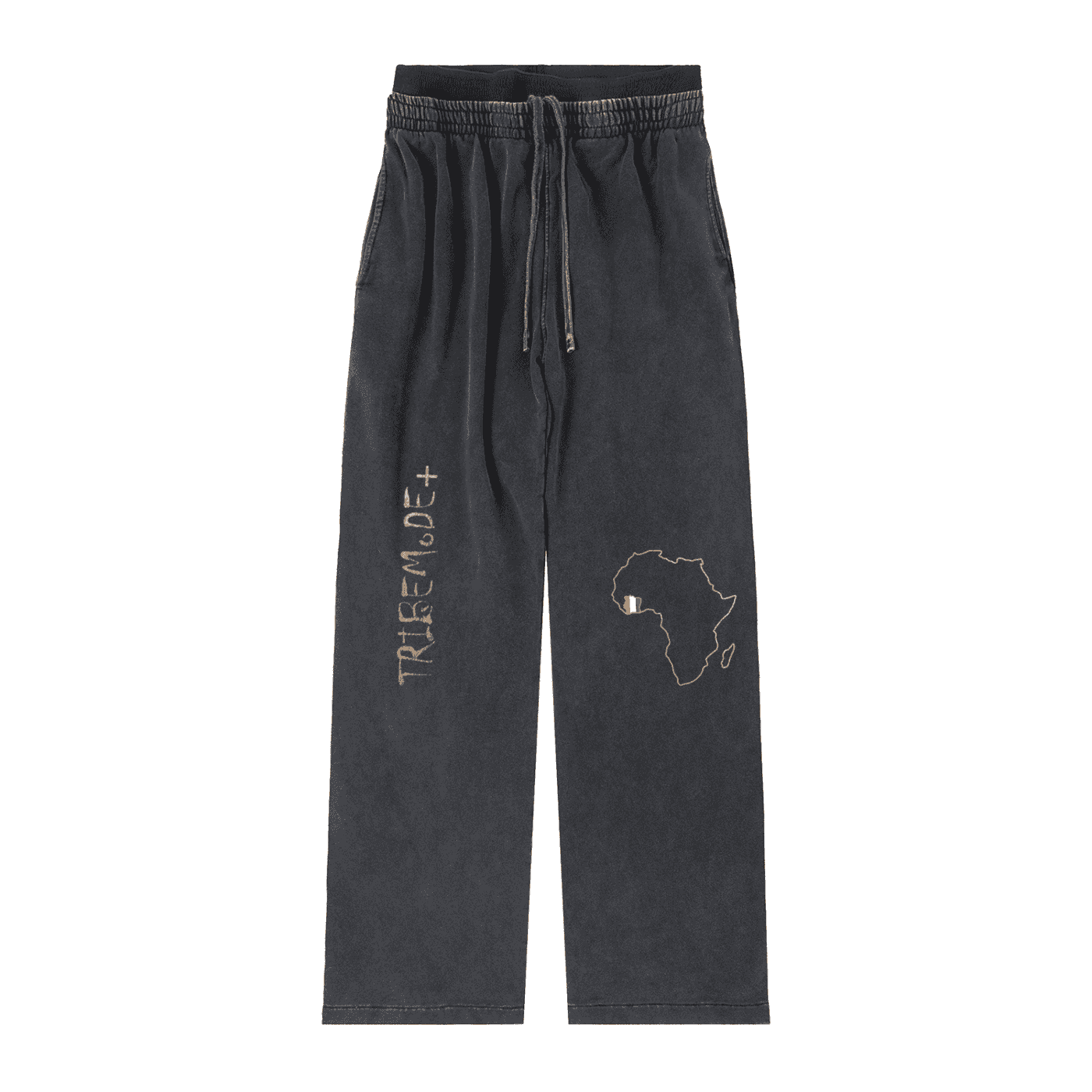 Vintage Washed Waist Pants - Tribemodeplus