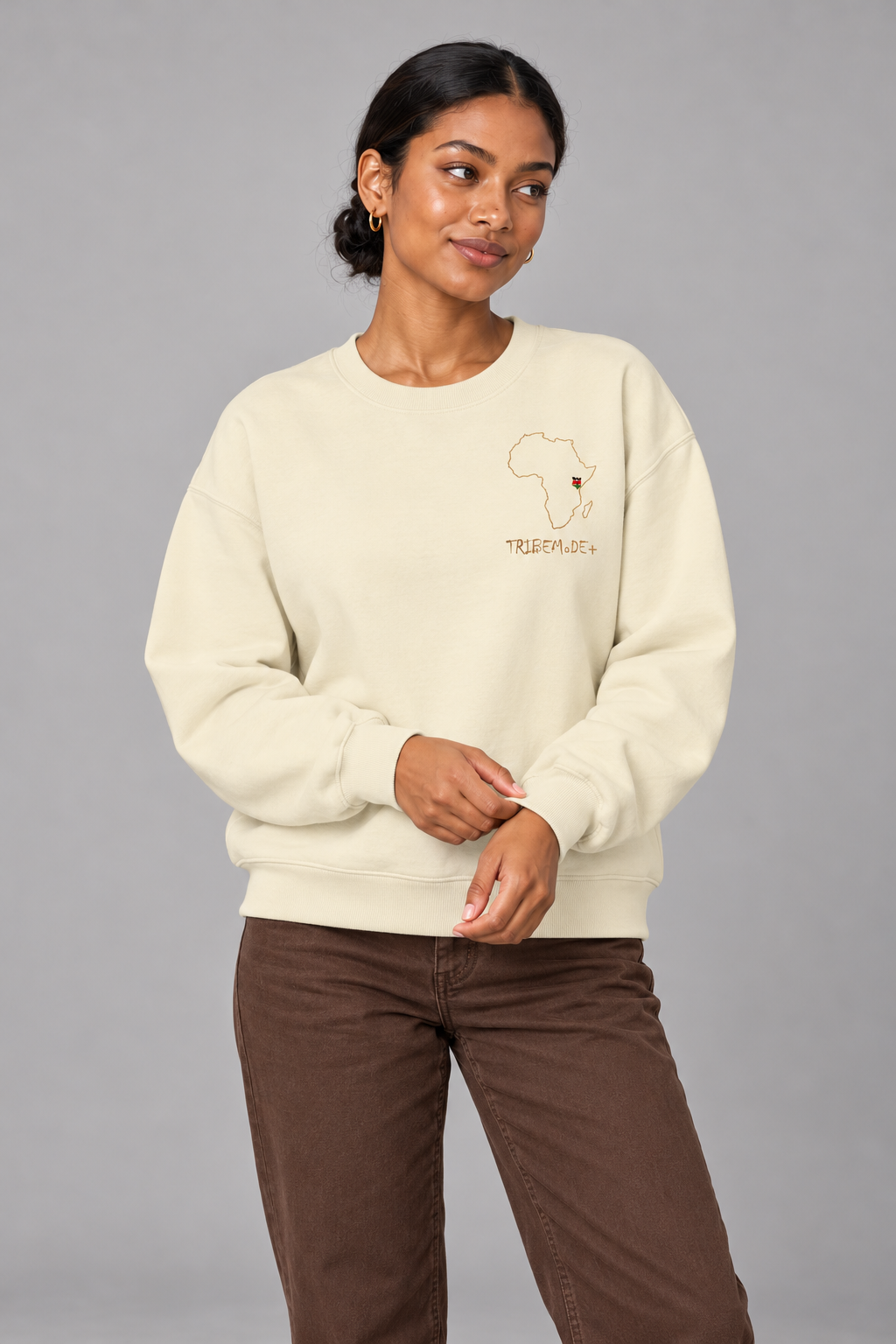 Kenya Sweatshirt — Heavyweight Drop Shoulder