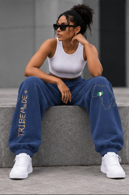 Nigeria Sweatpants — Sunfade Fleeced