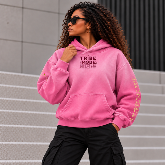 Ghana Oversized Hoodie  —  Heavyweight Sunfade