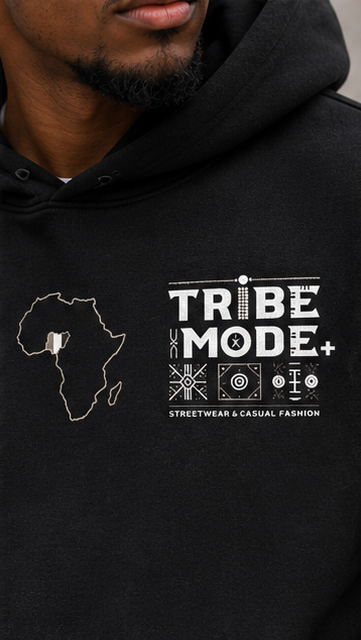 Nigeria Fleece Hoodie — Essential Oversized Boxy Fit