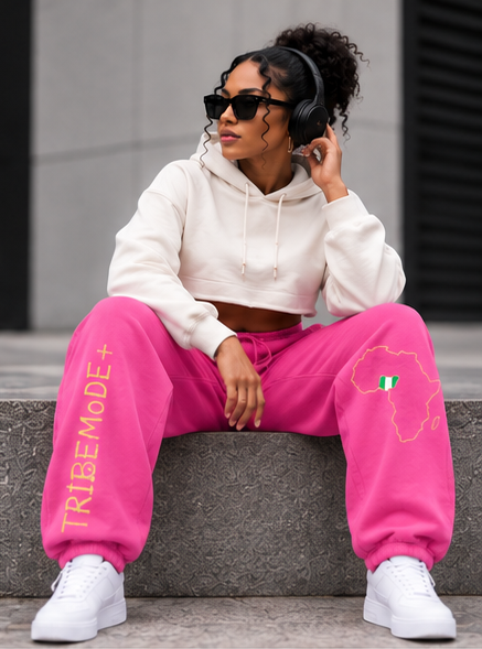 Nigeria Sweatpants — Sunfade Fleeced