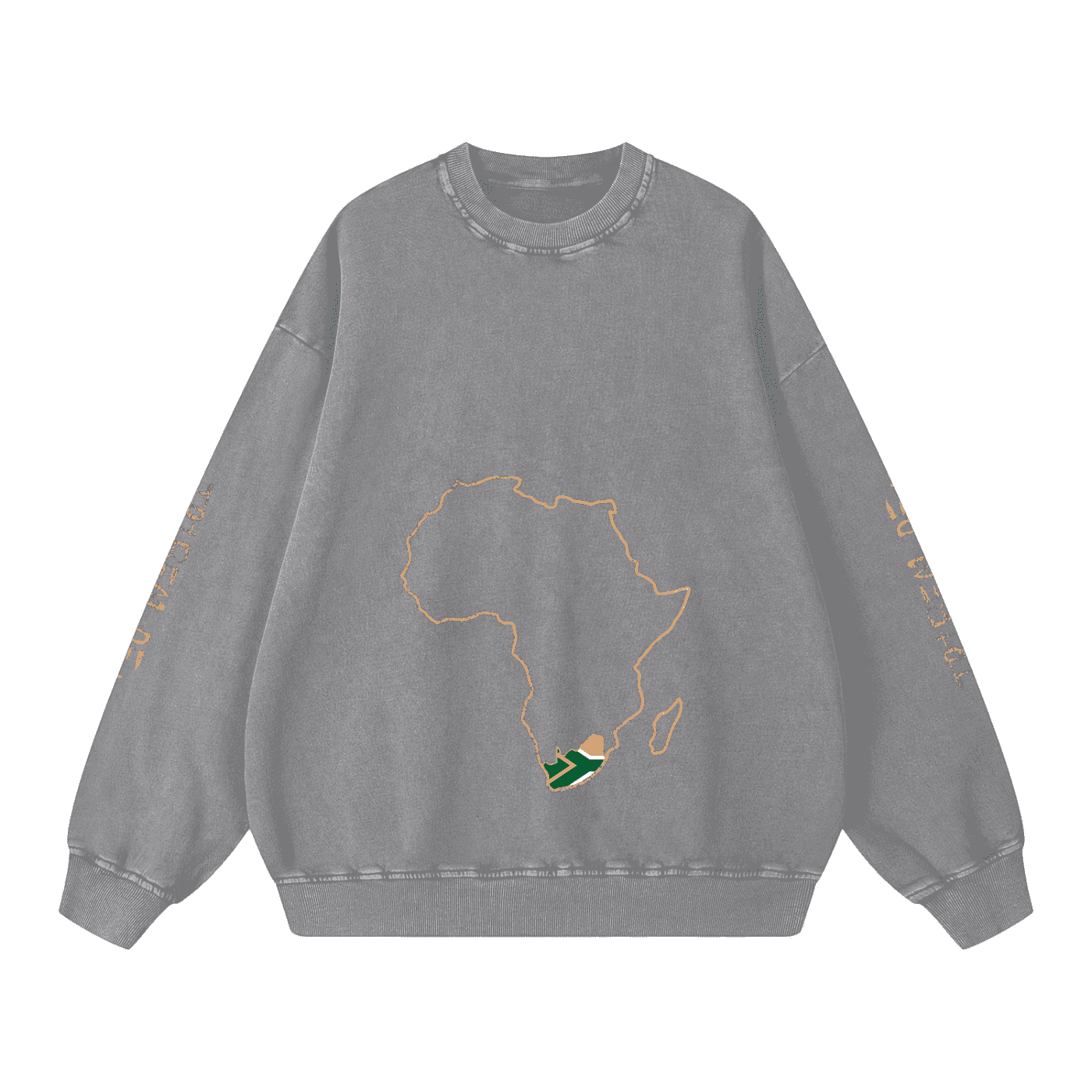 Snow Washed Oversized Sweatshirt - Tribemodeplus