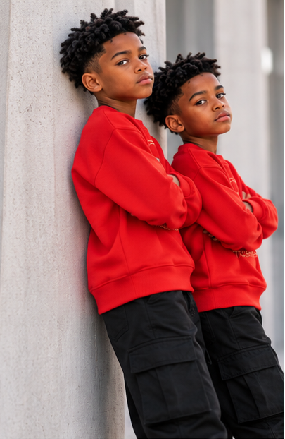 Nigeria Kids' Sweatshirt — Essential Fleece