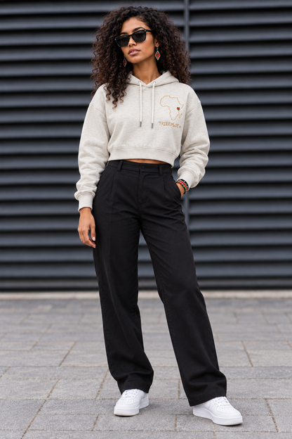 Kenya Cropped Hoodie — Essential