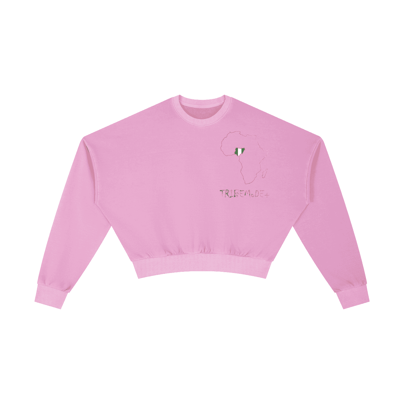 Vintage Washed Cropped Sweatshirt - Tribemodeplus