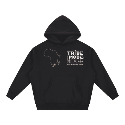 Essential Oversized Boxy Fit Fleece Hoodie - Tribemodeplus