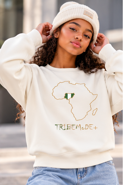Nigeria Kids' Sweatshirt — Essential Fleece