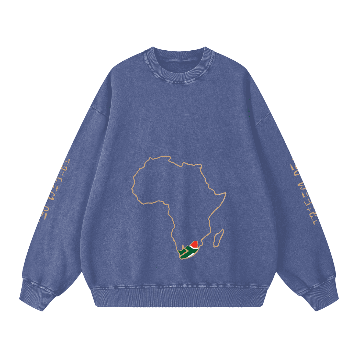 Snow Washed Oversized Sweatshirt - Tribemodeplus