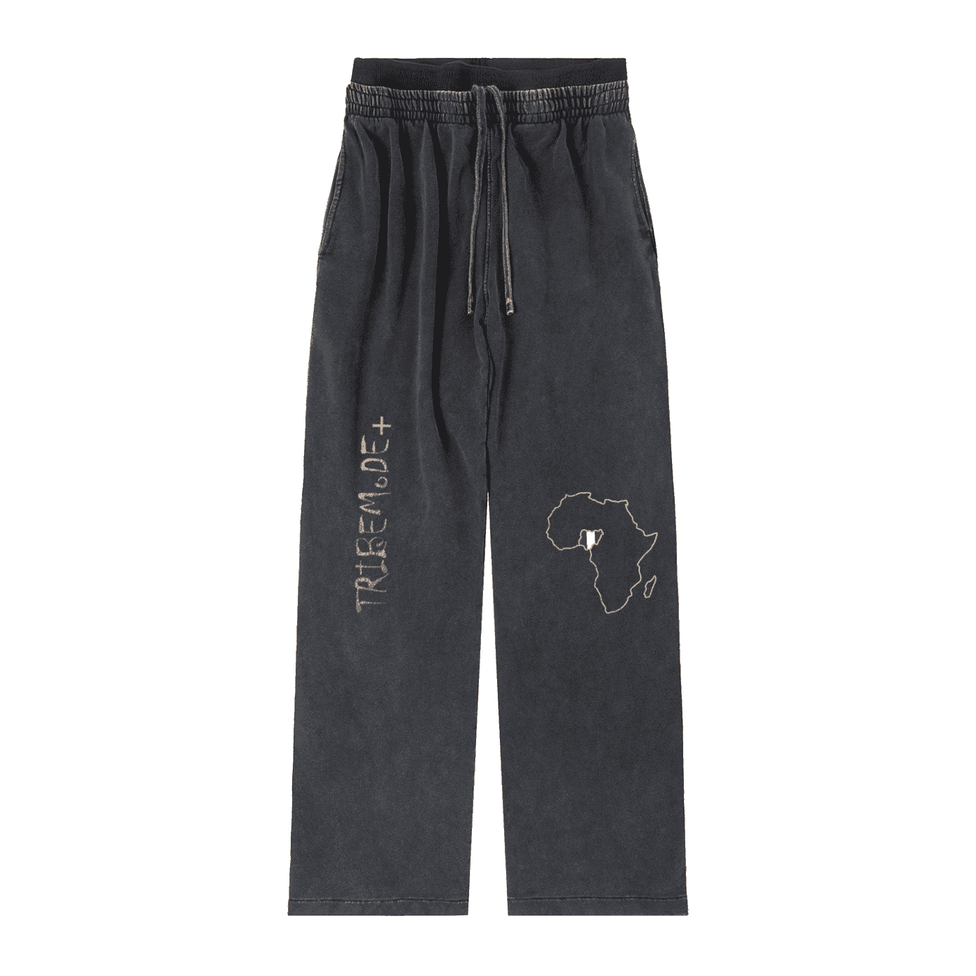 Vintage Washed Waist Pants - Tribemodeplus