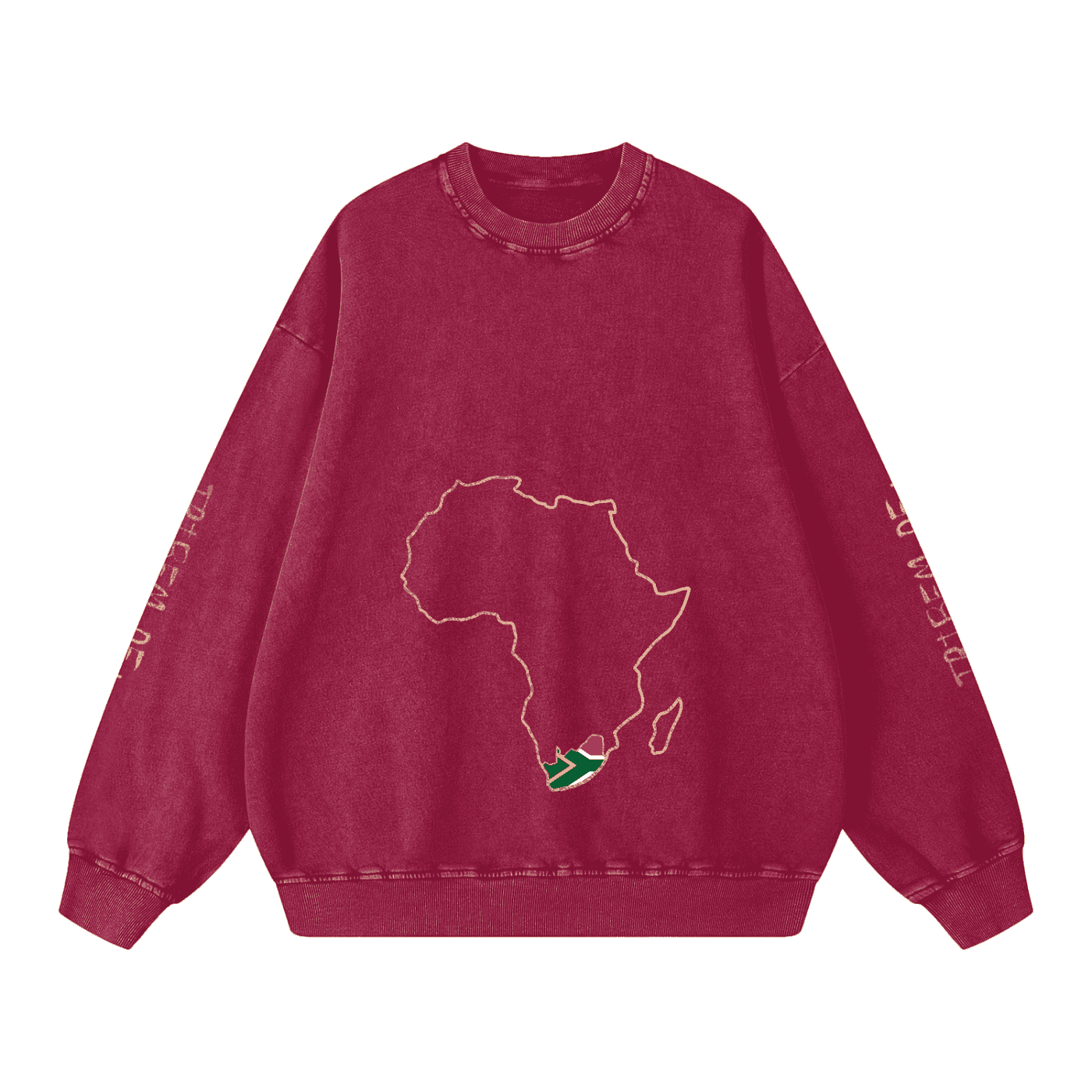 Snow Washed Oversized Sweatshirt - Tribemodeplus