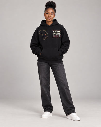 Kenya Fleece Hoodie — Essential Oversized Boxy Fit
