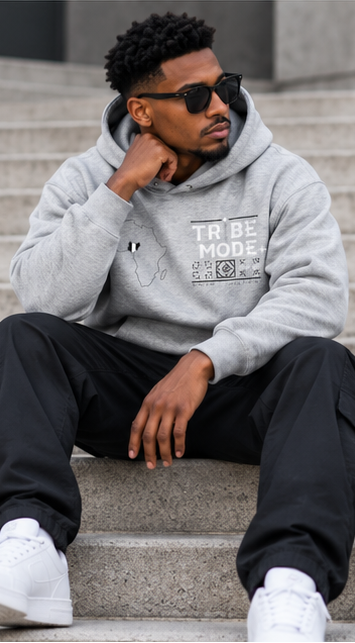 Nigeria Fleece Hoodie — Essential Oversized Boxy Fit