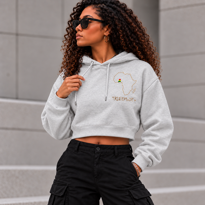 Ghana Cropped Hoodie — Essential