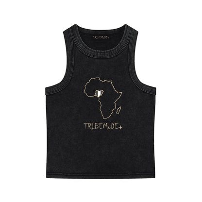 Snow Washed Tank Top - Tribemodeplus