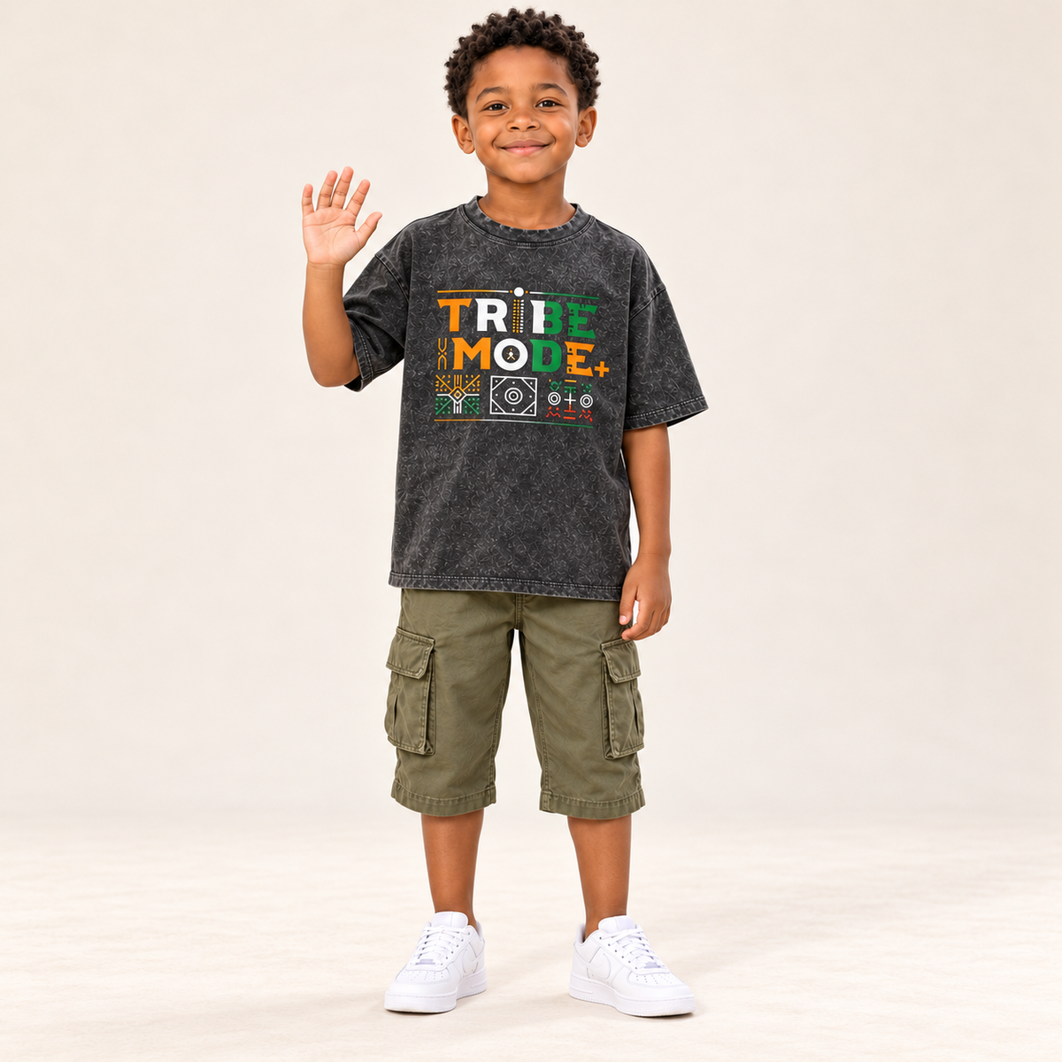 Ivory Coast Snow Washed Kids' T-Shirt