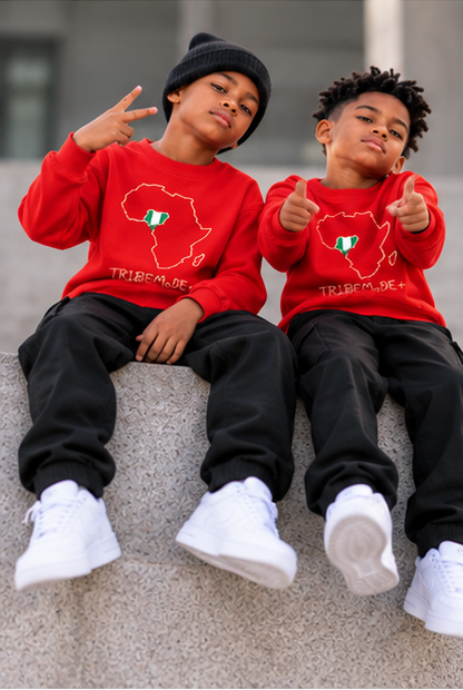 Nigeria Kids' Sweatshirt — Essential Fleece