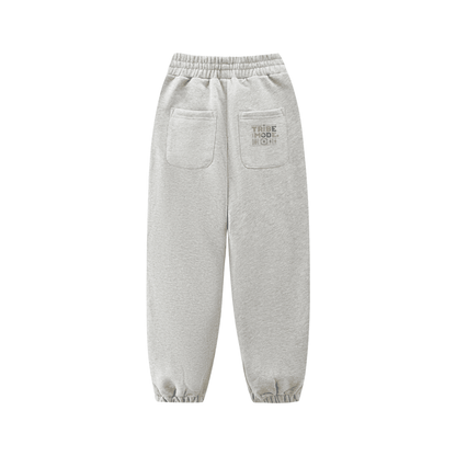 Essential Kids' Fleece Jogged Sweatpants - Tribemodeplus