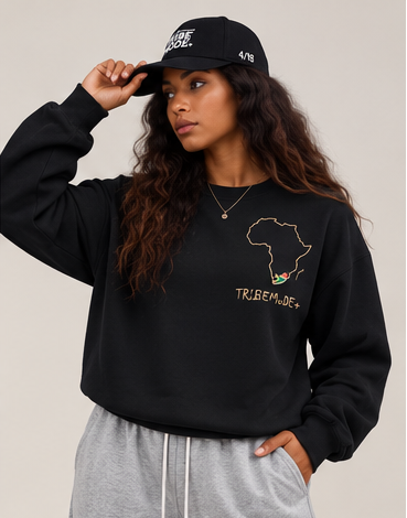 South Africa Drop Shoulder Sweatshirt — Heavyweight