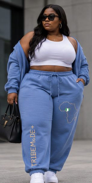 Nigeria Sweatpants — Sunfade Fleeced
