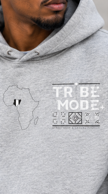 Nigeria Fleece Hoodie — Essential Oversized Boxy Fit