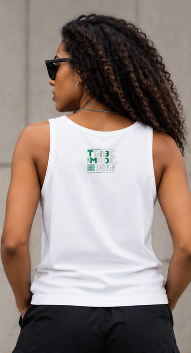 Nigeria Tank Top — Snow Washed