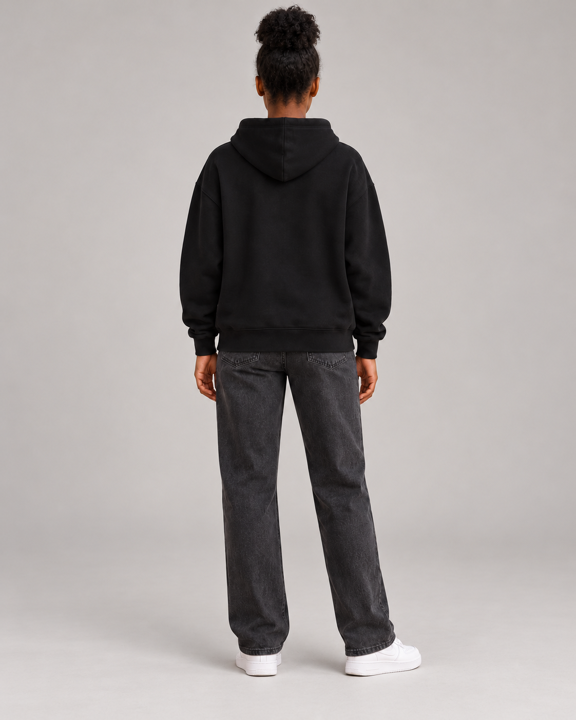 Kenya Fleece Hoodie — Essential Oversized Boxy Fit