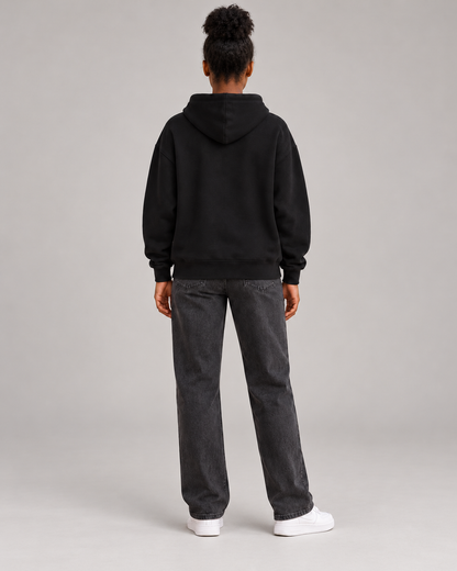 Kenya Fleece Hoodie — Essential Oversized Boxy Fit