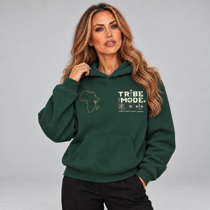 Kenya Fleece Hoodie — Essential Oversized Boxy Fit