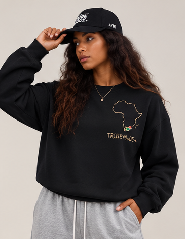 South Africa Drop Shoulder Sweatshirt — Heavyweight