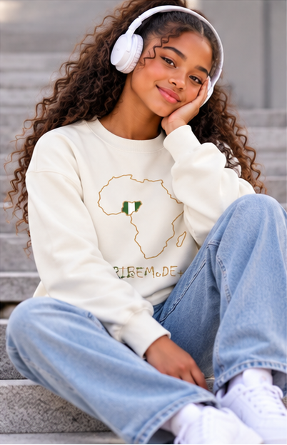 Nigeria Kids' Sweatshirt — Essential Fleece