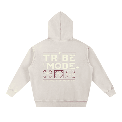 Snow Wash Fleece Oversize Hoodie - Tribemodeplus