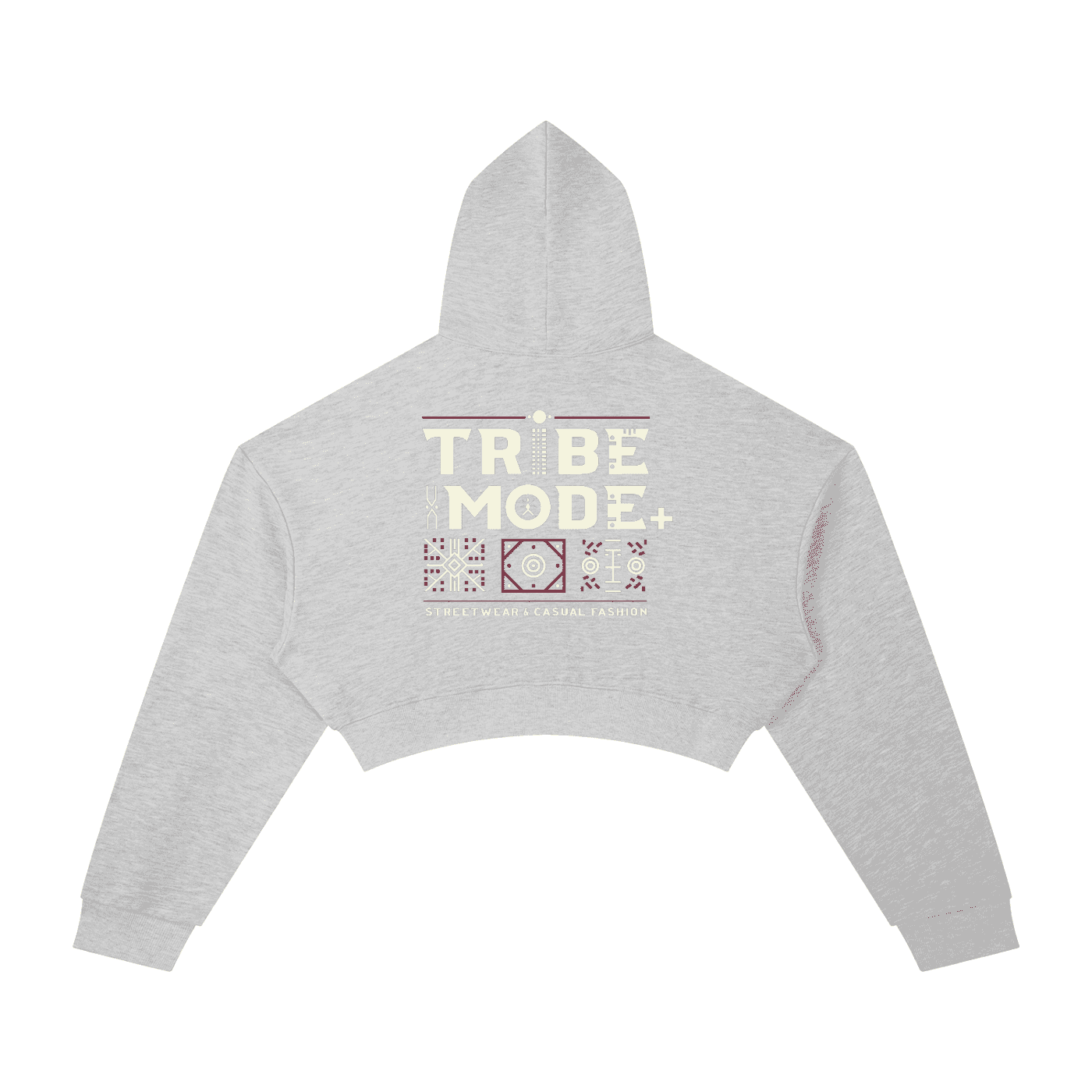 Essential Cropped Hoodie - Tribemodeplus