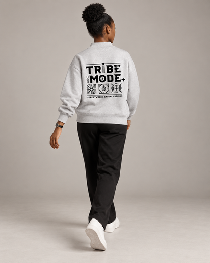 Kenya Sweatshirt — Essential Fleece Mock-Neck Crew