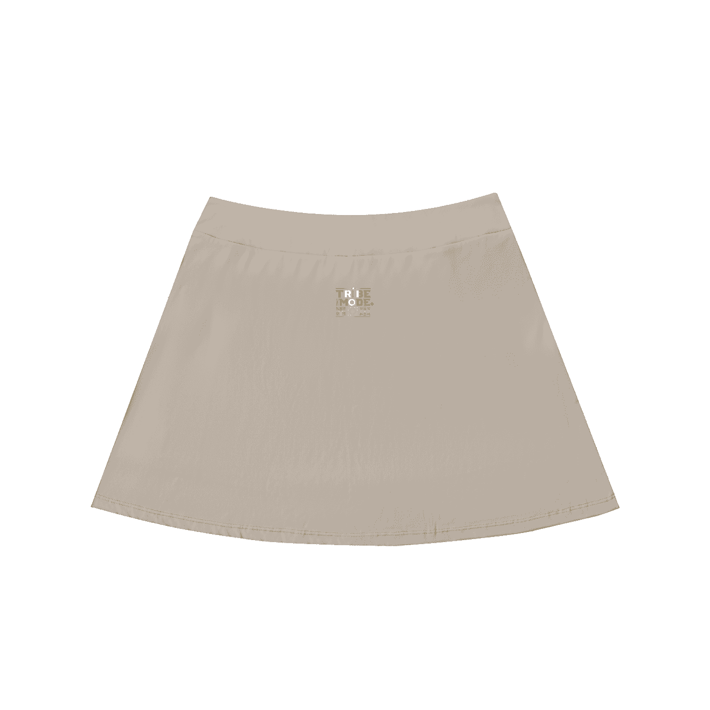 High-Waist Pocketed A-Line Skirt - Tribemodeplus