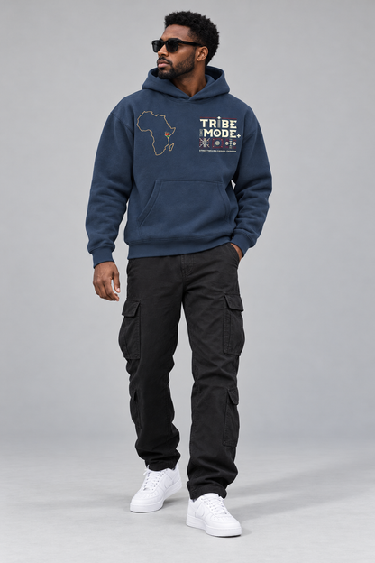 Kenya Fleece Hoodie — Essential Oversized Boxy Fit