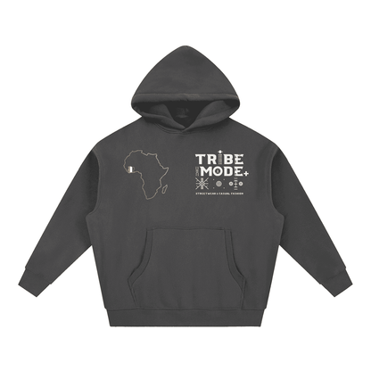 Essential Oversized Boxy Fit Fleece Hoodie - Tribemodeplus