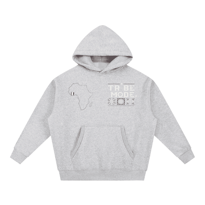Essential Oversized Boxy Fit Fleece Hoodie - Tribemodeplus