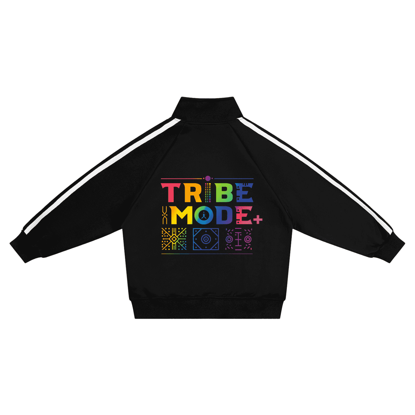 Kids’ Contrast Tape Coach Jacket - Tribemodeplus