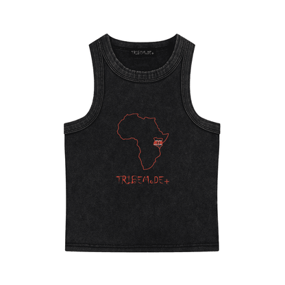 Snow Washed Tank Top - Tribemodeplus