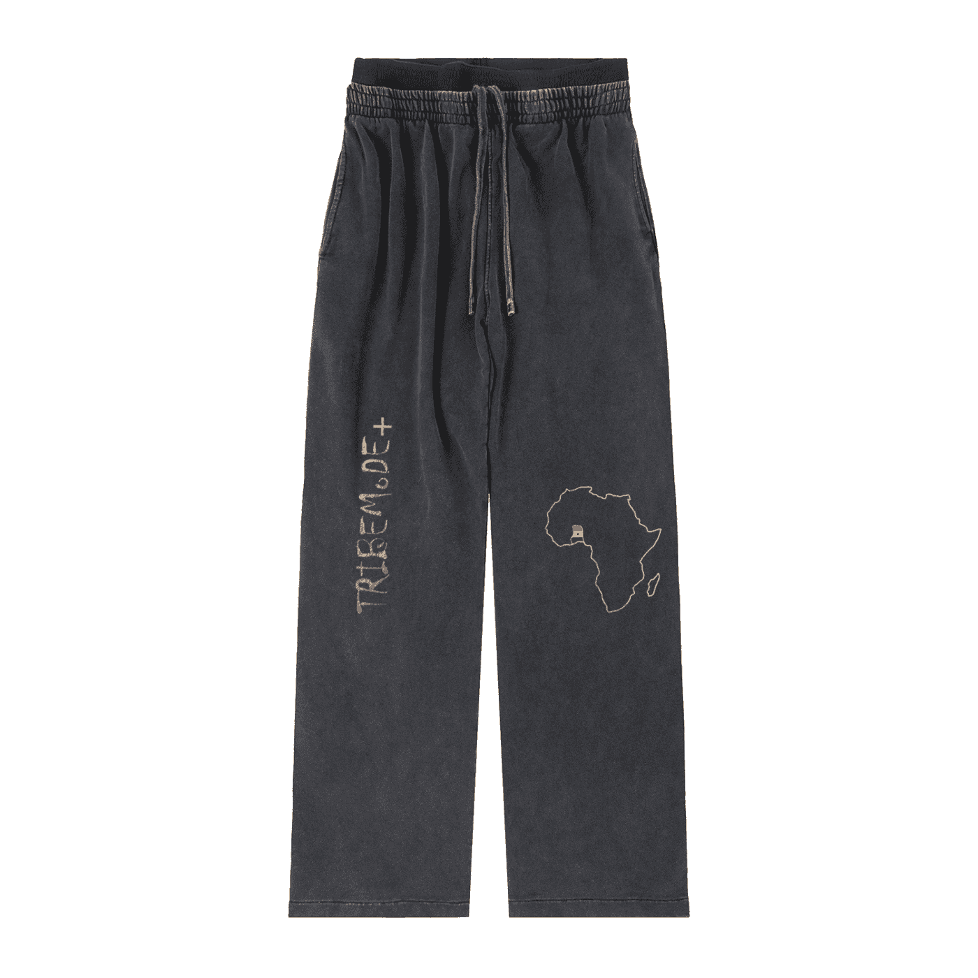 Vintage Washed Waist Pants - Tribemodeplus