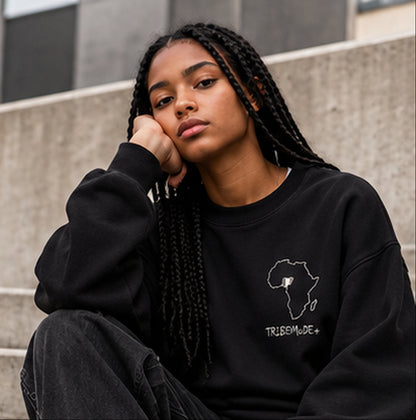 Nigeria Drop Shoulder Sweatshirt — Heavyweight