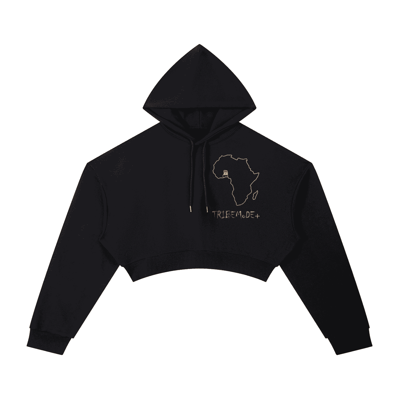 Essential Cropped Hoodie - Tribemodeplus